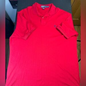 Ralph Lauren Bright Red Polo Shirt